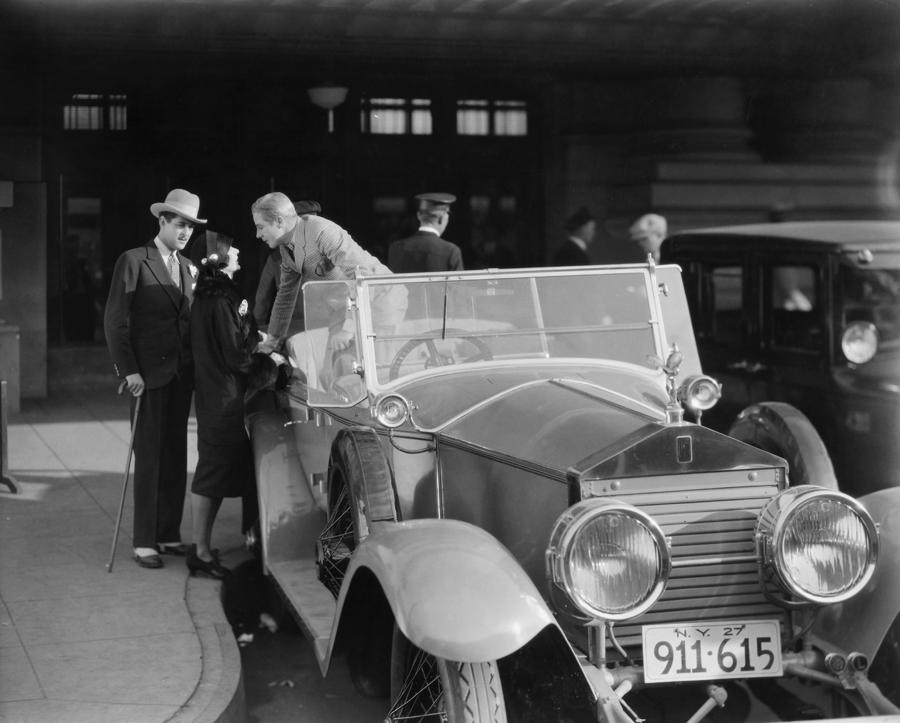 Silent Film: Automobiles Photograph by Granger - Fine Art America