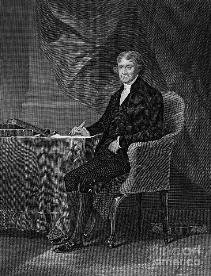 Thomas Jefferson (1743-1826) Photograph By Granger - Fine Art America