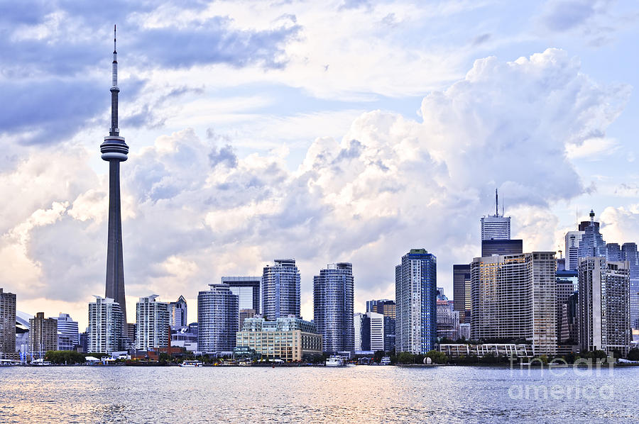 Toronto skyline 5 Photograph by Elena Elisseeva