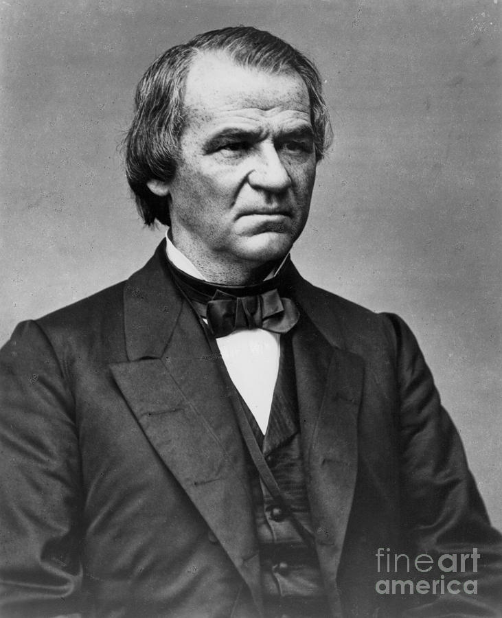 Andrew Johnson (1808-1875) Photograph by Granger