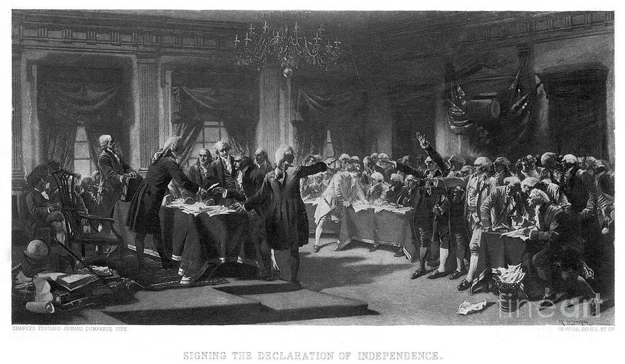 Declaration Of Independence Photograph by Granger