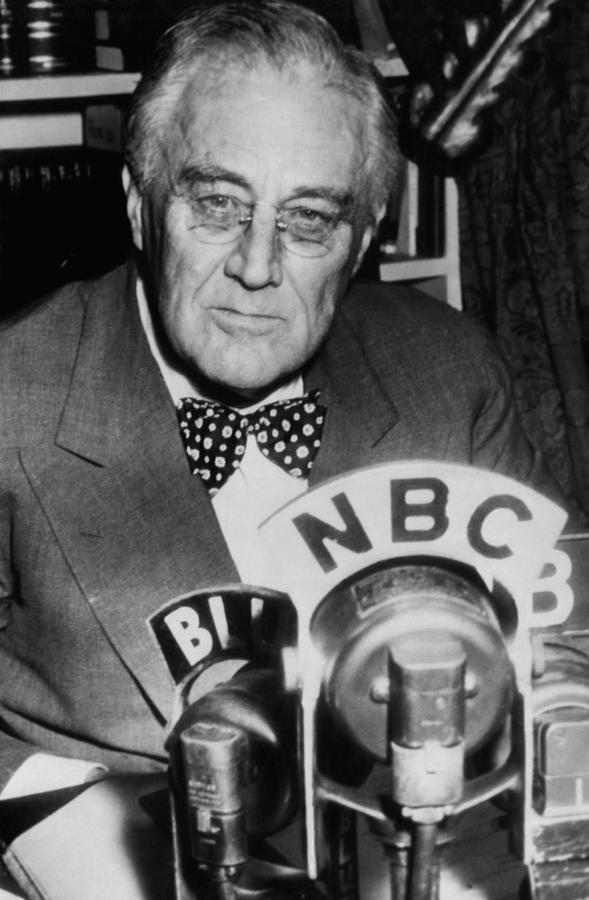 President Franklin D. Roosevelt Photograph by Everett - Fine Art America