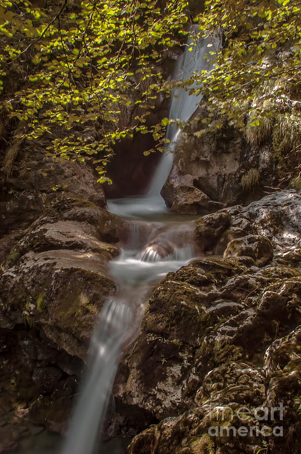 Waterfall #24 Photograph by Jorgen Norgaard