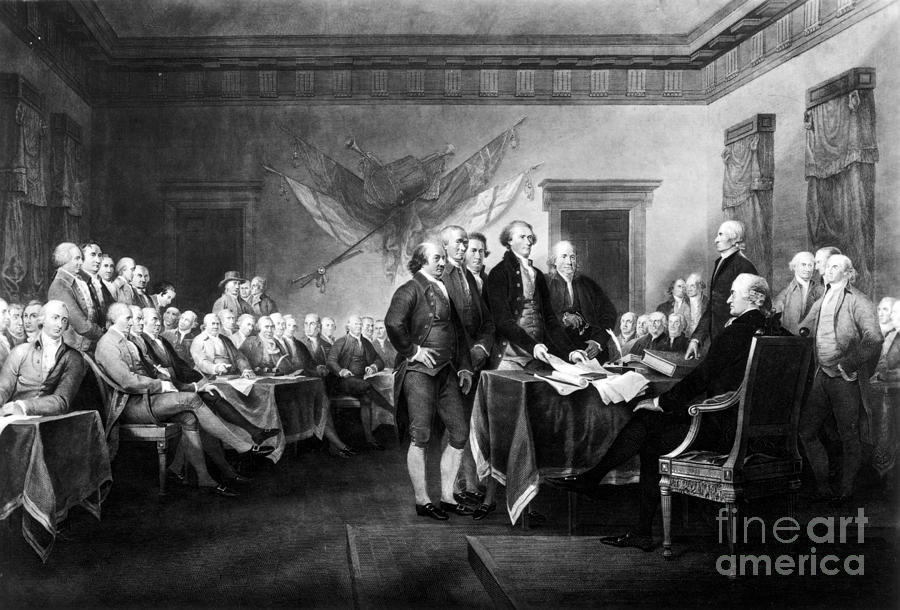 Declaration Of Independence #25 Photograph by Granger