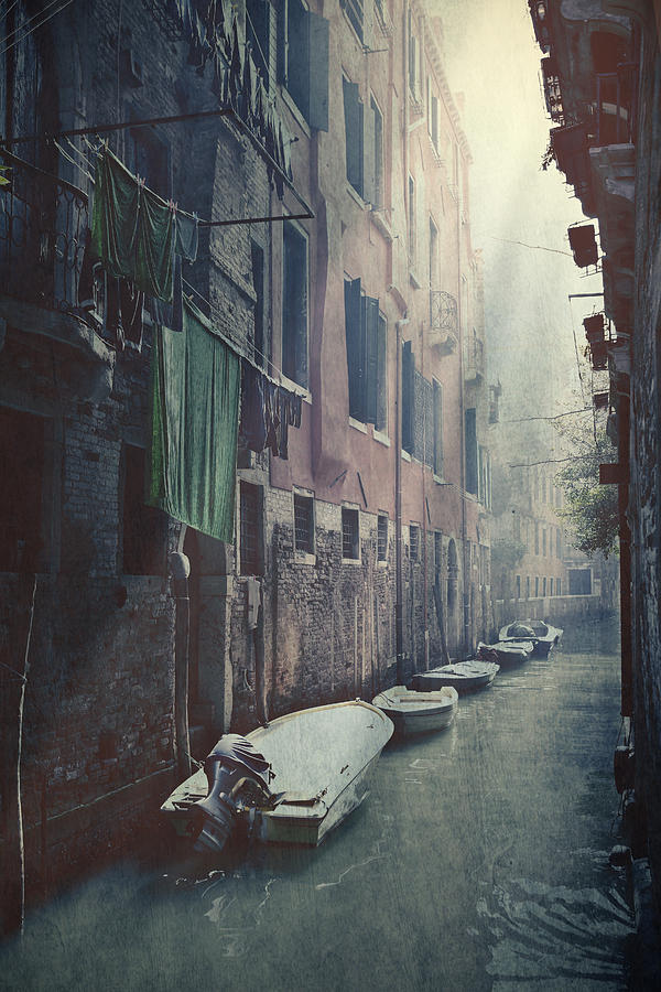Boat Photograph - Venezia #25 by Joana Kruse
