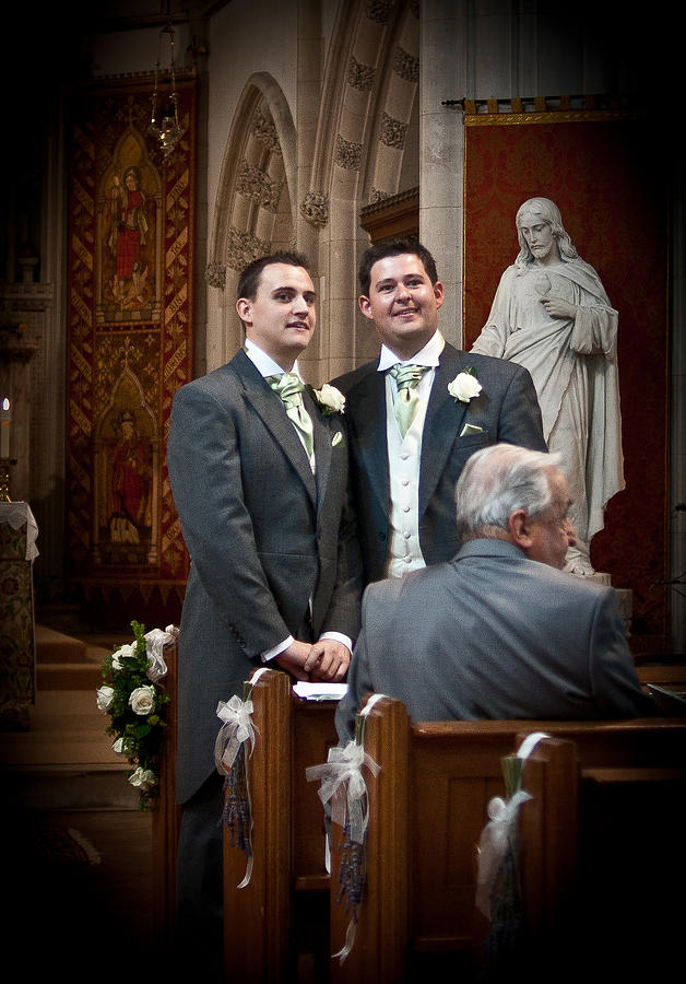 Tim and Finn Wedding 2012 #26 Photograph by Chris Boulton