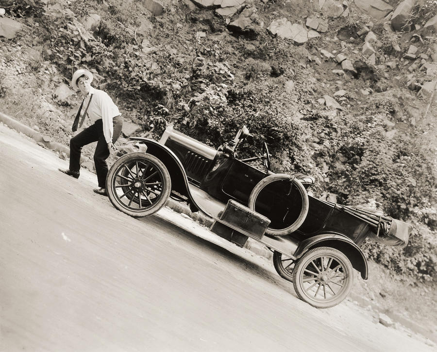 Silent Film: Automobiles #27 Photograph by Granger - Fine Art America