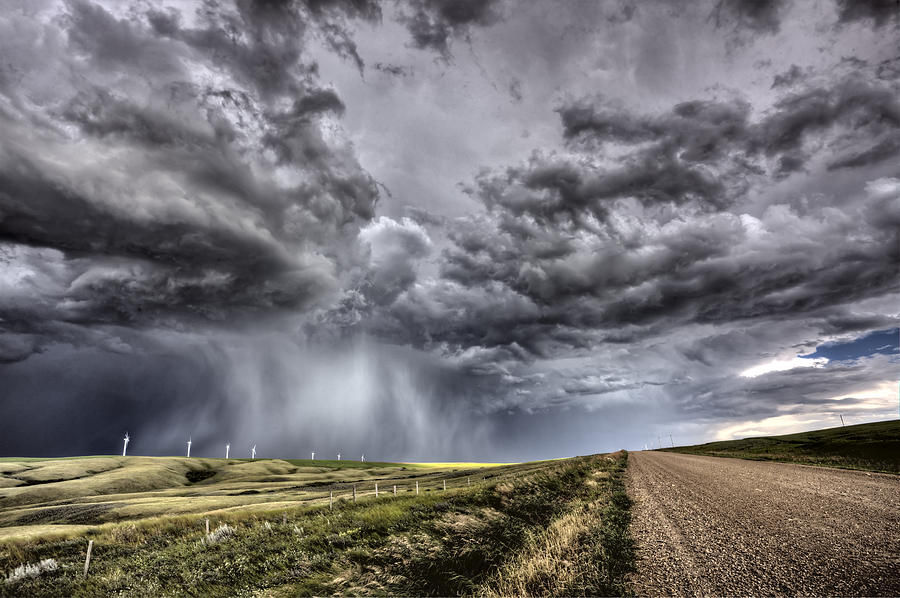 Storm Clouds Saskatchewan #27 Photograph by Mark Duffy