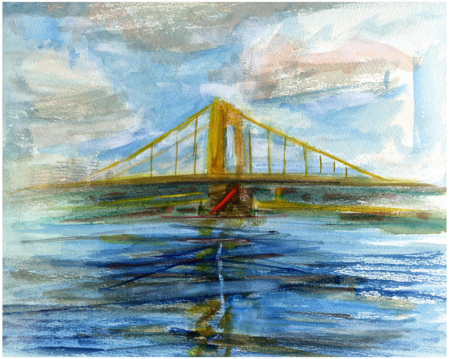 Bridge Painting - Untitled #293 by Chris N Rohrbach