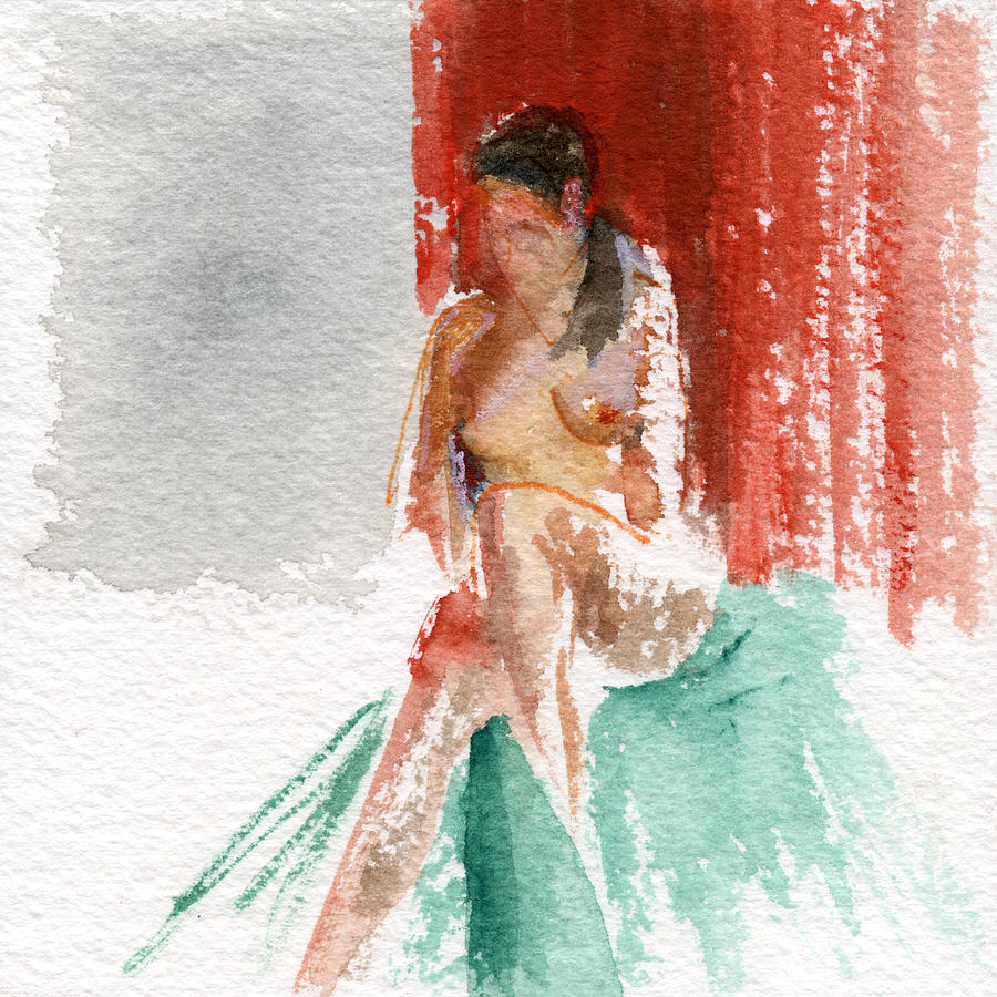 Figure Painting - Untitled #241 by Chris N Rohrbach