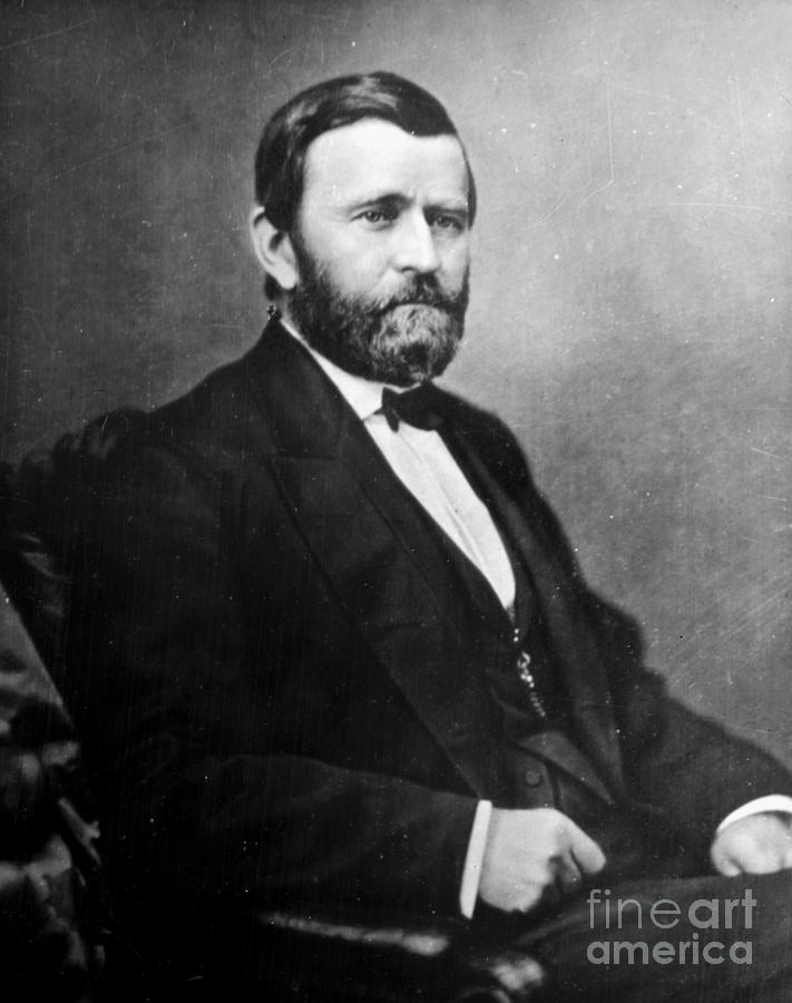 Ulysses S. Grant (1822-1885) Photograph by Granger - Fine Art America