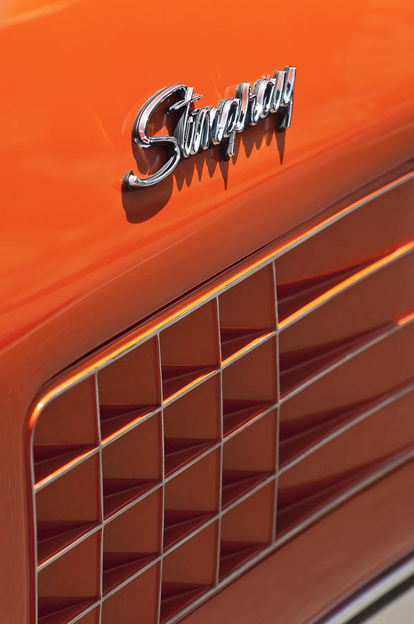 1972 Chevrolet Corvette Stingray Emblem #3 Photograph by Jill Reger