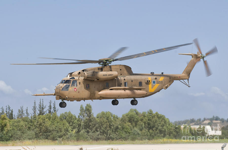 A Sikorsky Ch-53 Yasur Of The Israeli Photograph by Giovanni Colla ...