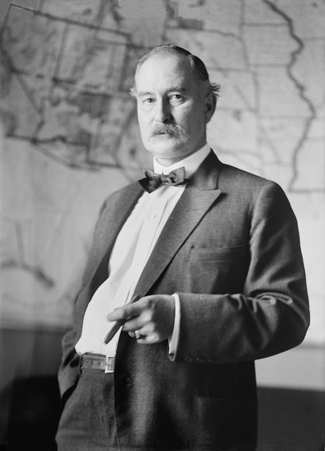 Politician Photograph - Albert B. Fall 1861-1944, Secretary #3 by Everett