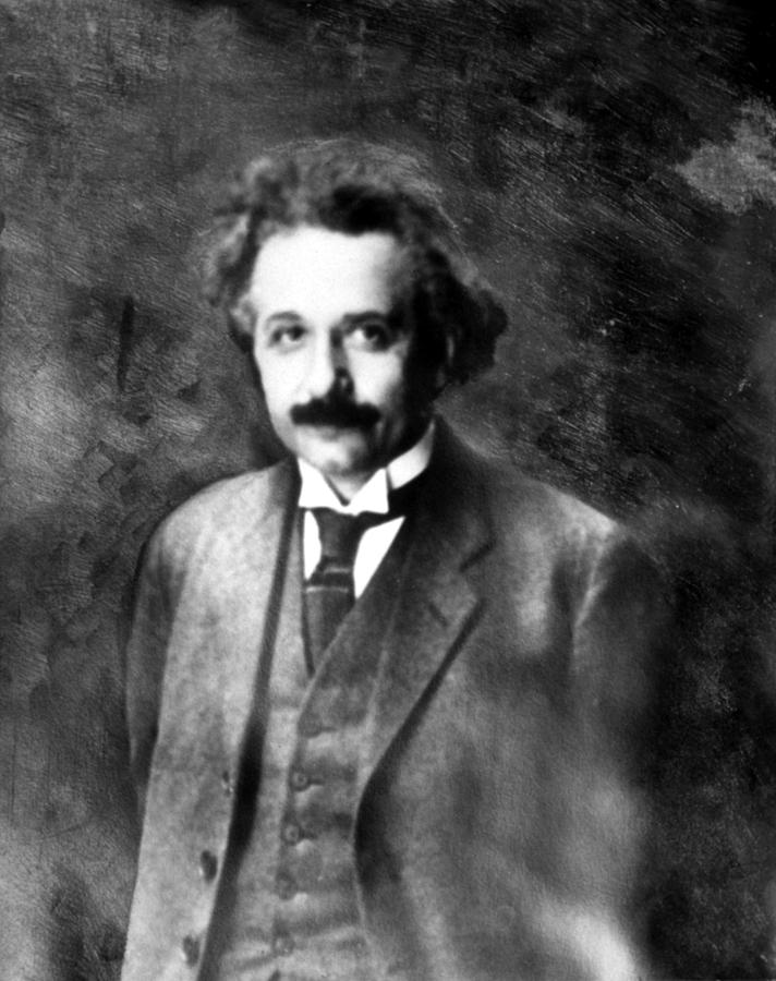 Albert Einstein Photograph - Albert Einstein #3 by Everett