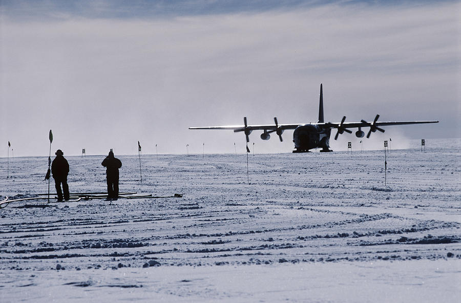 Antarctic Airfield Photograph by David Vaughan - Fine Art America