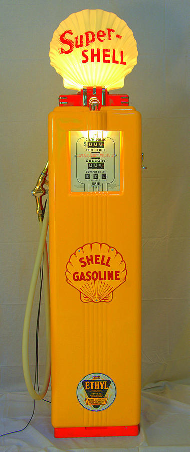 Antique gas pump #3 Photograph by David Campione