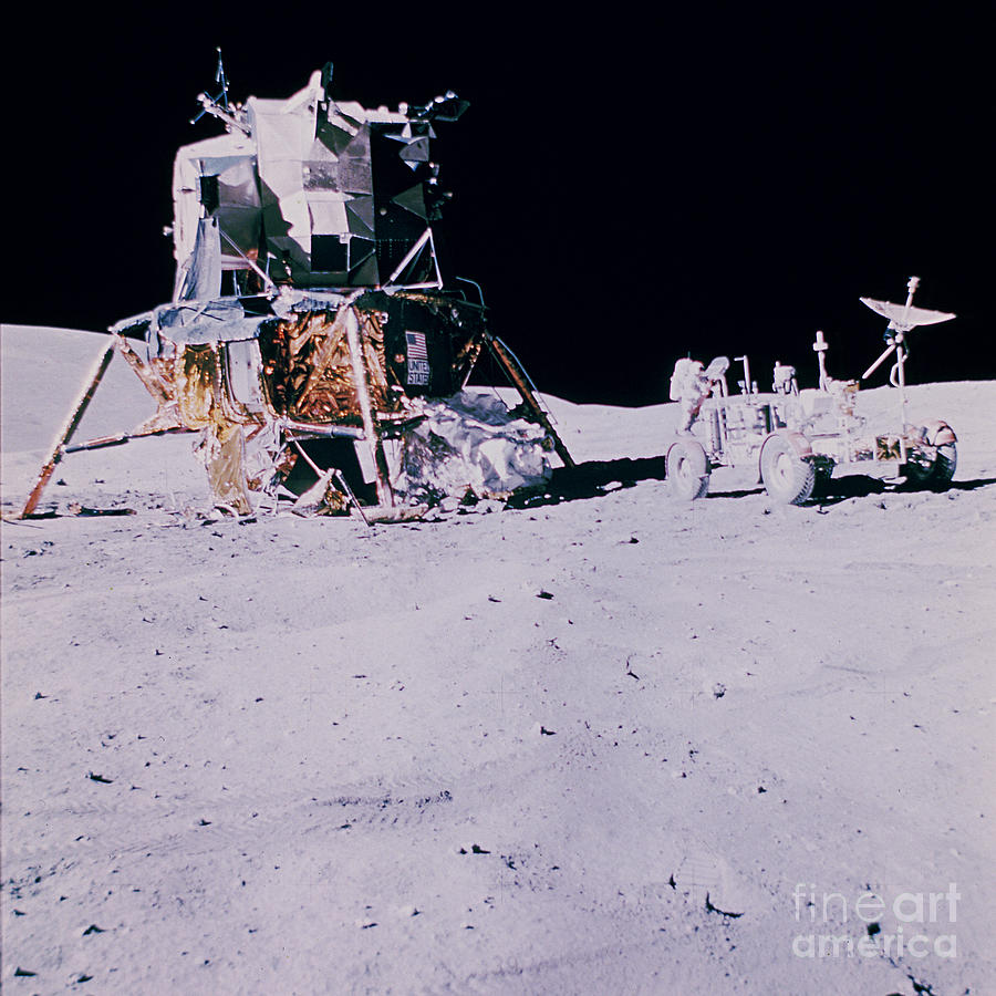 Apollo 16 Photograph - Apollo Mission 16 #3 by Nasa