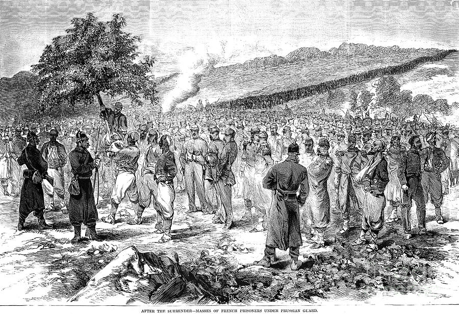 Image result for french prisoners after The Battle of Sedan 1870