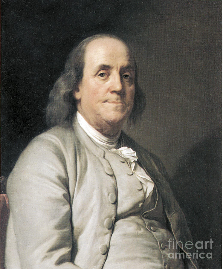 Benjamin Franklin Photograph - Benjamin Franklin, American Polymath #3 by Photo Researchers