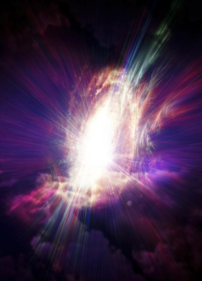 Big Bang, Conceptual Artwork #3 Digital Art by Victor Habbick Visions