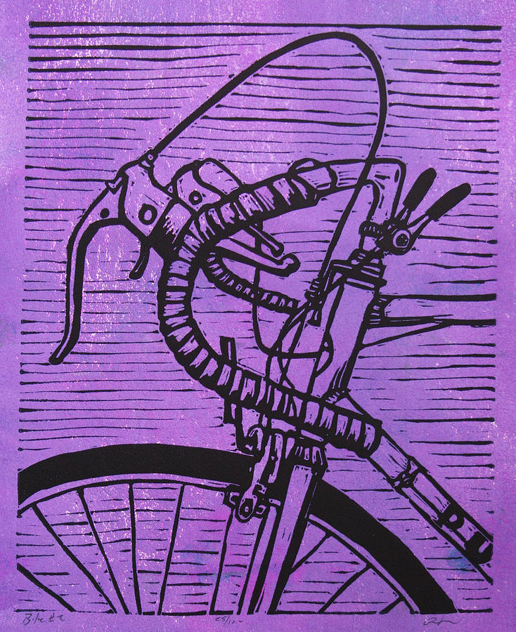 Bike Drawing - Bike 2 #3 by William Cauthern