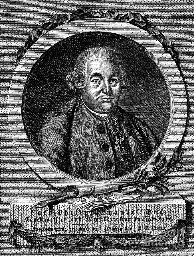 Carl Philipp Emanuel Bach Photograph by Granger - Fine Art America