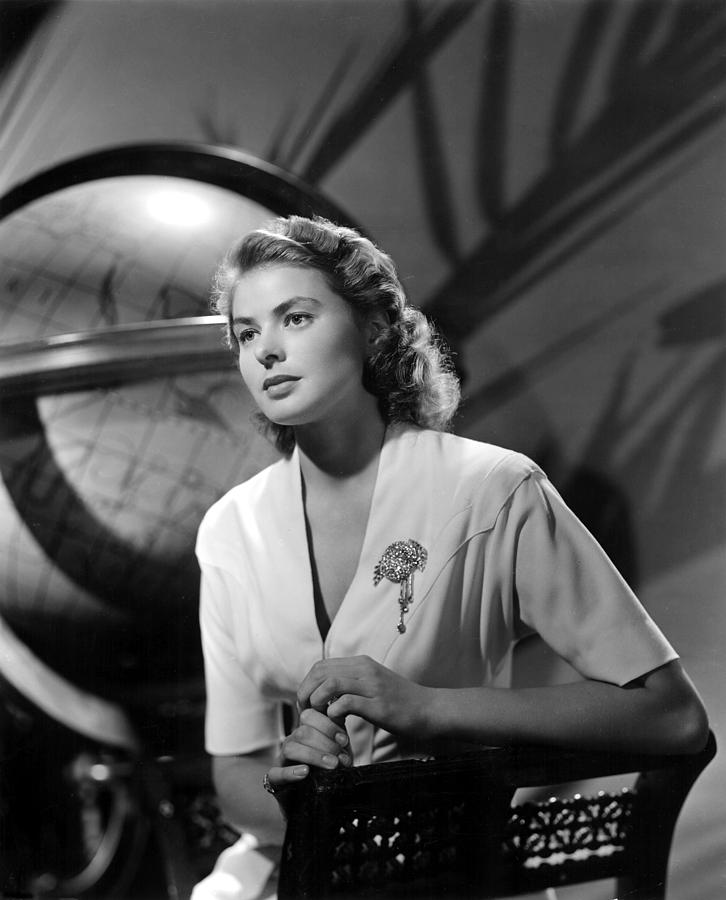 Movie Photograph - Casablanca, Ingrid Bergman, 1942 #3 by Everett