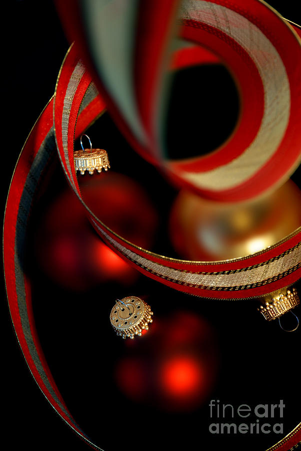 Christmas Ornaments #3 Photograph by HD Connelly