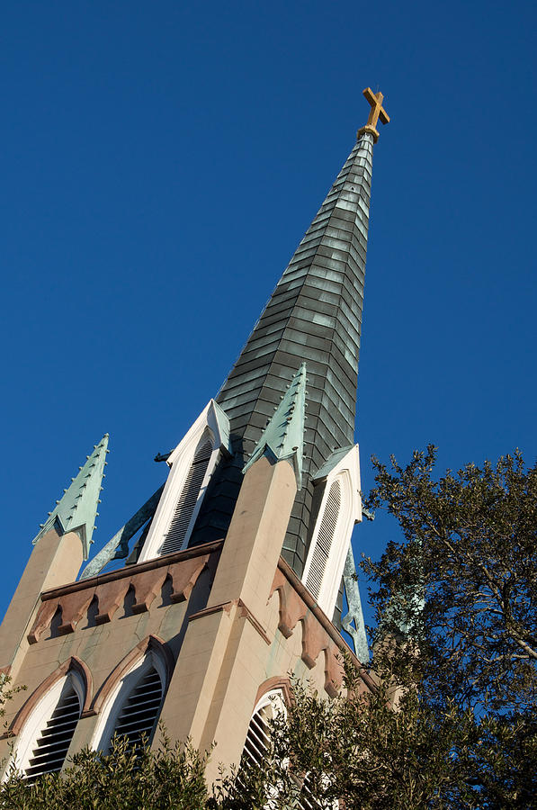 Churches of Savannah #3 Photograph by Leslie Lovell