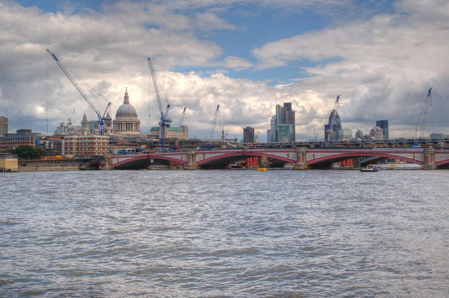 City of London skyline #3 Photograph by Chris Day