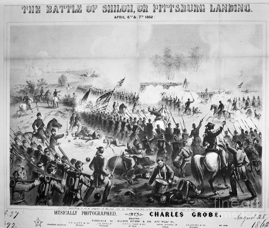 Civil War: Shiloh, 1862 #3 Photograph by Granger