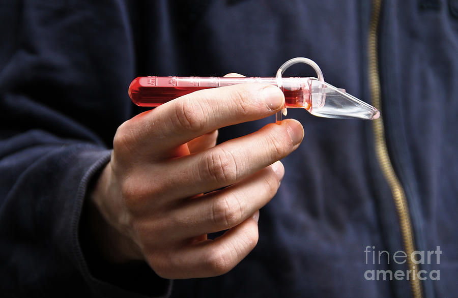 Cough Medicine In Travel Spoon #3 Photograph by Photo Researchers, Inc.