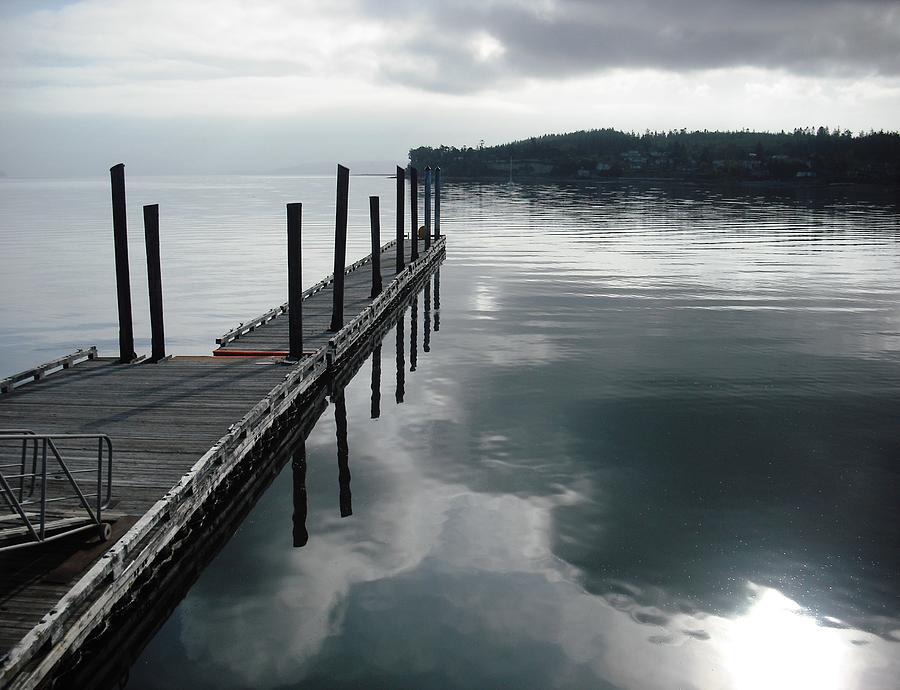 Coupeville Pier Photograph by Kelly Manning