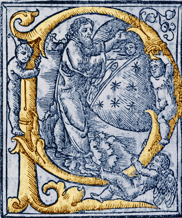 Creation, Giunta Pontificale, 1520 #3 Photograph by Science Source