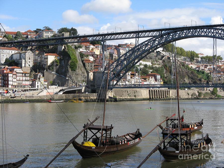 Architecture Photograph - Douro River #3 by Arlene Carmel