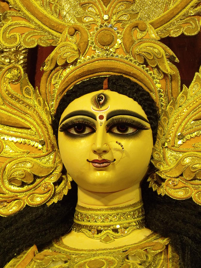 Durga Photograph - Durga Goddess 2012 #3 by Rajan Advani