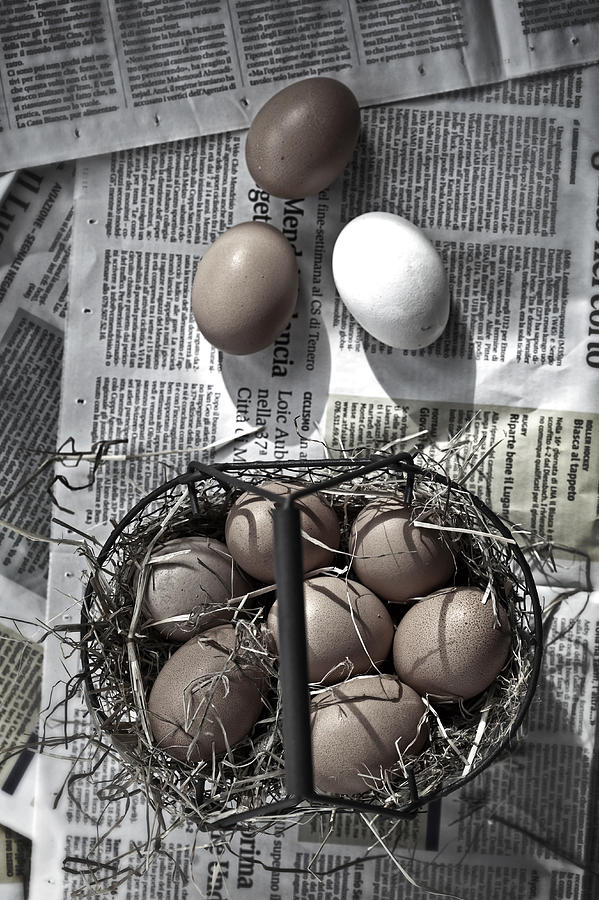 Egg Photograph - Eggs #3 by Joana Kruse