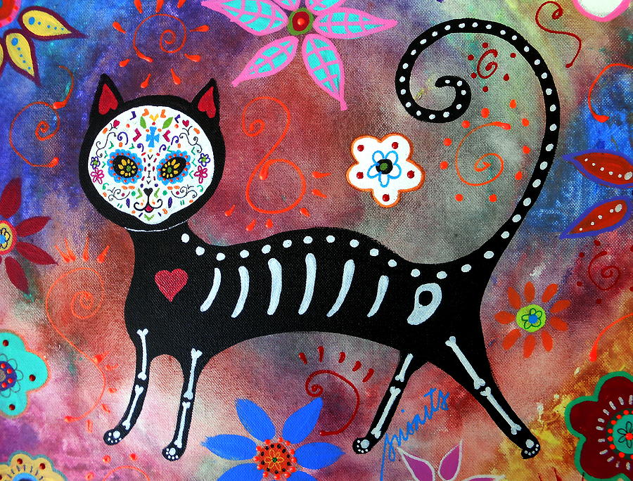 El Gato #3 Painting by Pristine Cartera Turkus