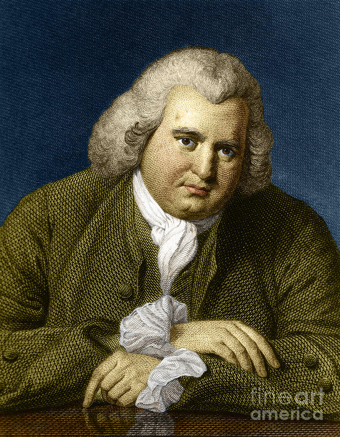 Erasmus Darwin, English Polymath #3 Photograph by Science Source