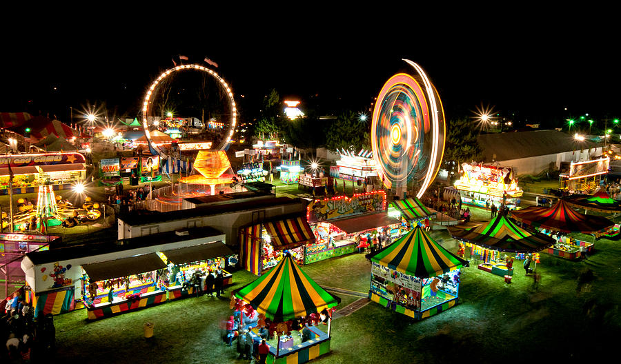 Fairgrounds Photograph by Elijah Weber - Fine Art America