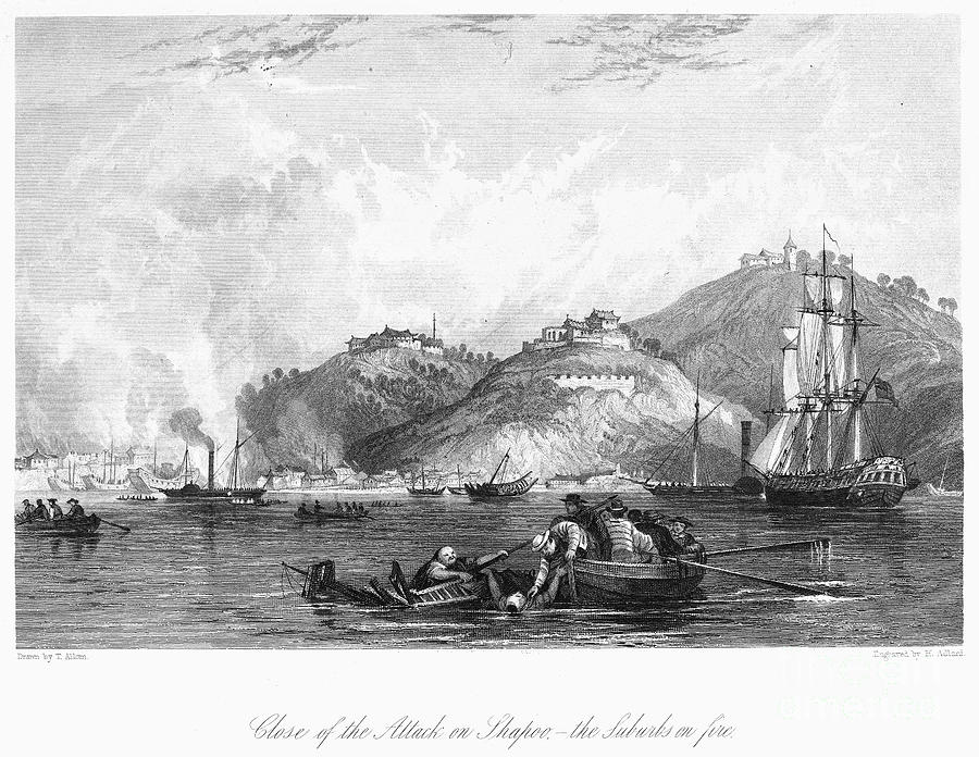 1841 Photograph - First Opium War, 1841 #3 by Granger