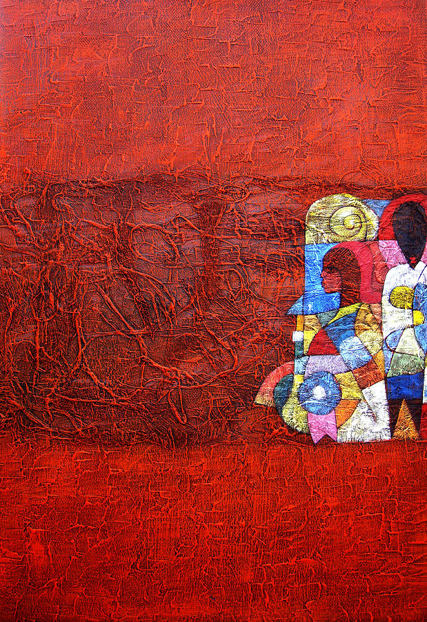 Follow Me #3 Painting by Ronex Ahimbisibwe