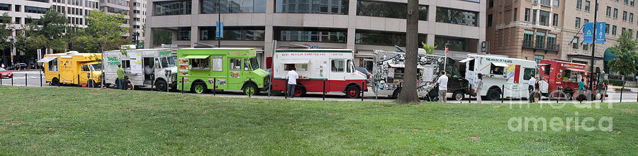 Food Trucks #3 Photograph by Thomas Marchessault