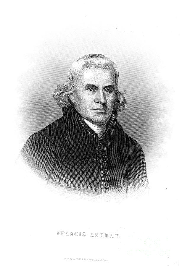 Portrait Photograph - Francis Asbury (1745-1816) #3 by Granger