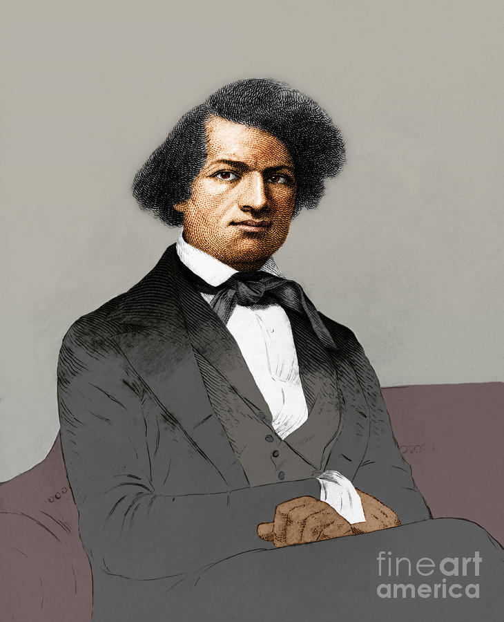 Frederick Douglass, African-american #3 Photograph by Photo Researchers