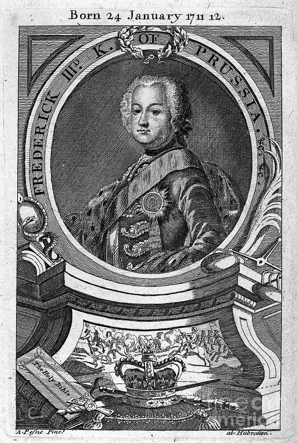 Frederick II (1712-1786) Photograph by Granger - Fine Art America