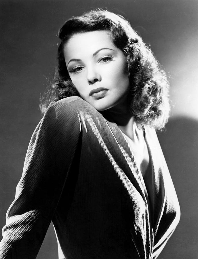 Gene Tierney, 1940s Photograph by Everett