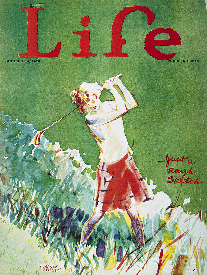 Life Magazine Cover, 1926 Drawing by Garrett Price