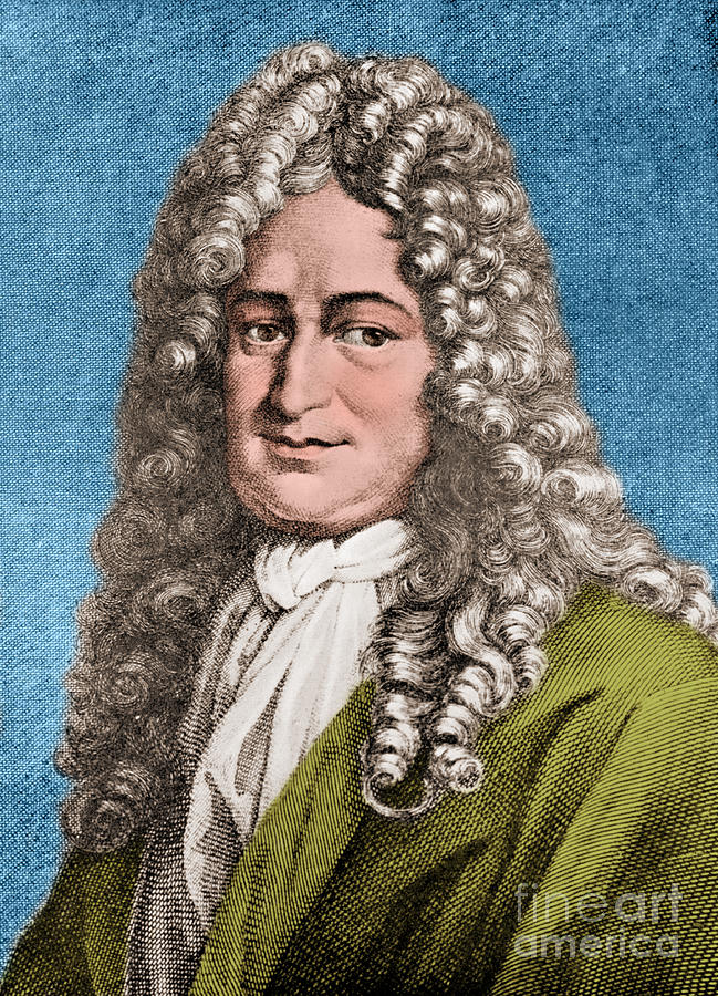 Gottfried Wilhelm Leibniz, German #3 Photograph by Science Source - Pixels